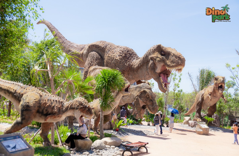 Dino Park - Lãnh địa khủng long Dino Park lần đầu tiên tại NovaWorld Phan Thiet